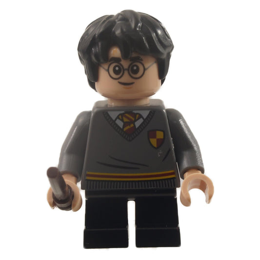 Harry Potter, Gryffindor Sweater with Crest, Black Short Legs with weapon