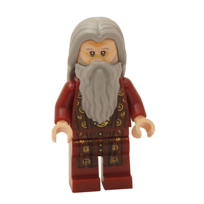 LEGO Minifigure Albus Dumbledore HP147 - Front View.