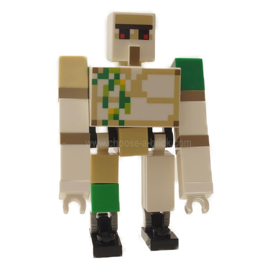 Iron Golem - Brick and Pin Arm Attachments, Black Feet LEGO Minecraft