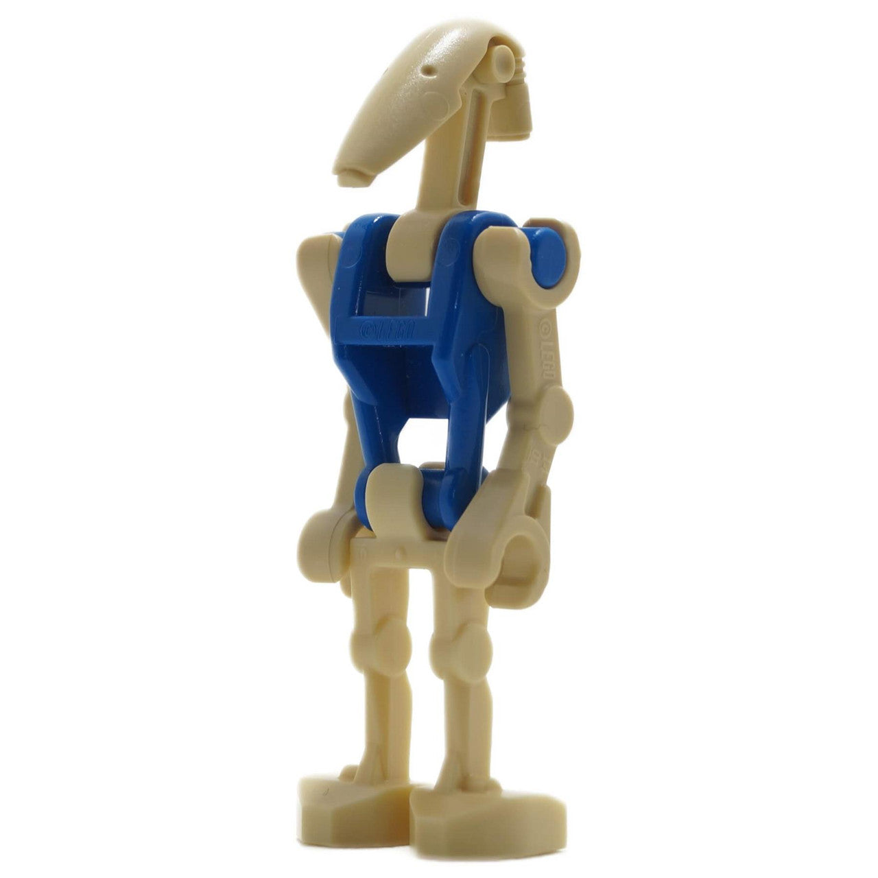 LEGO Minifigure Battle Droid Pilot - Blue Torso, Angled Arm and Straight Arm - sw0095a