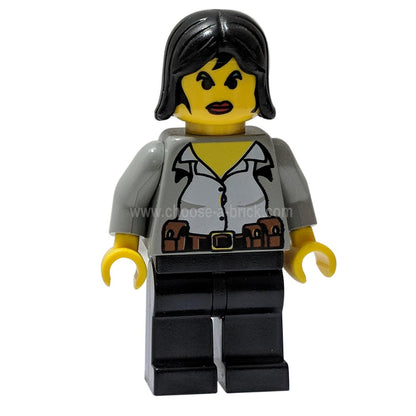 LEGO Minifigure Alexis Sanister - Front View.