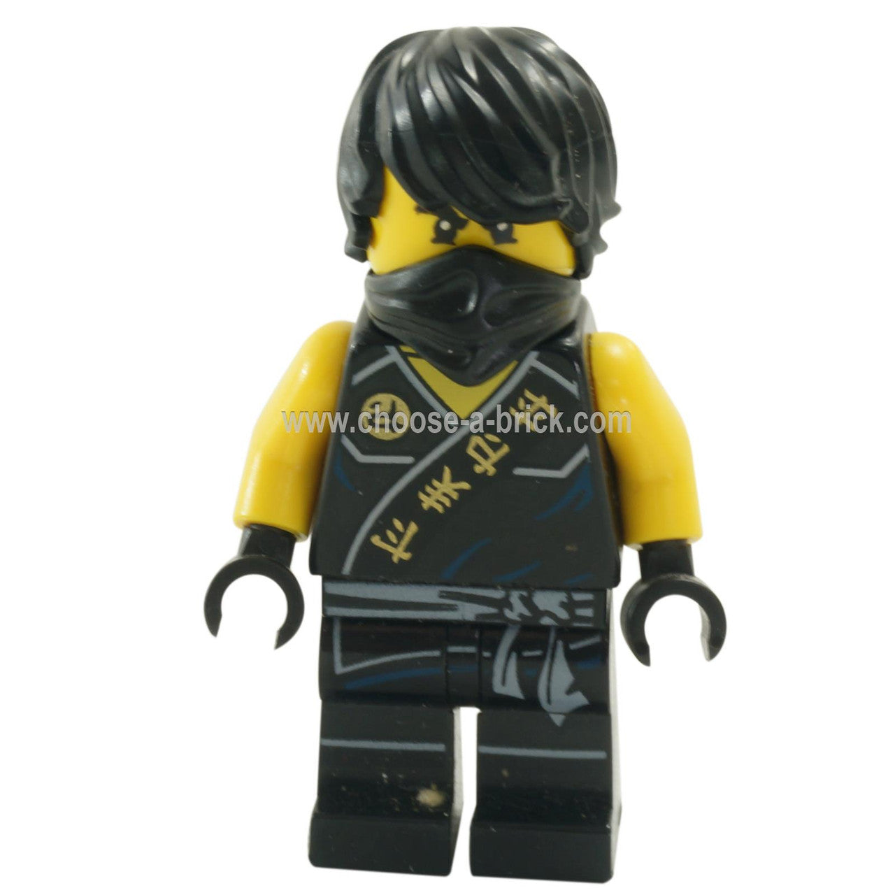 LEGO Minifigure Cole in sleeveless outfit, showcasing muscular design - njo114