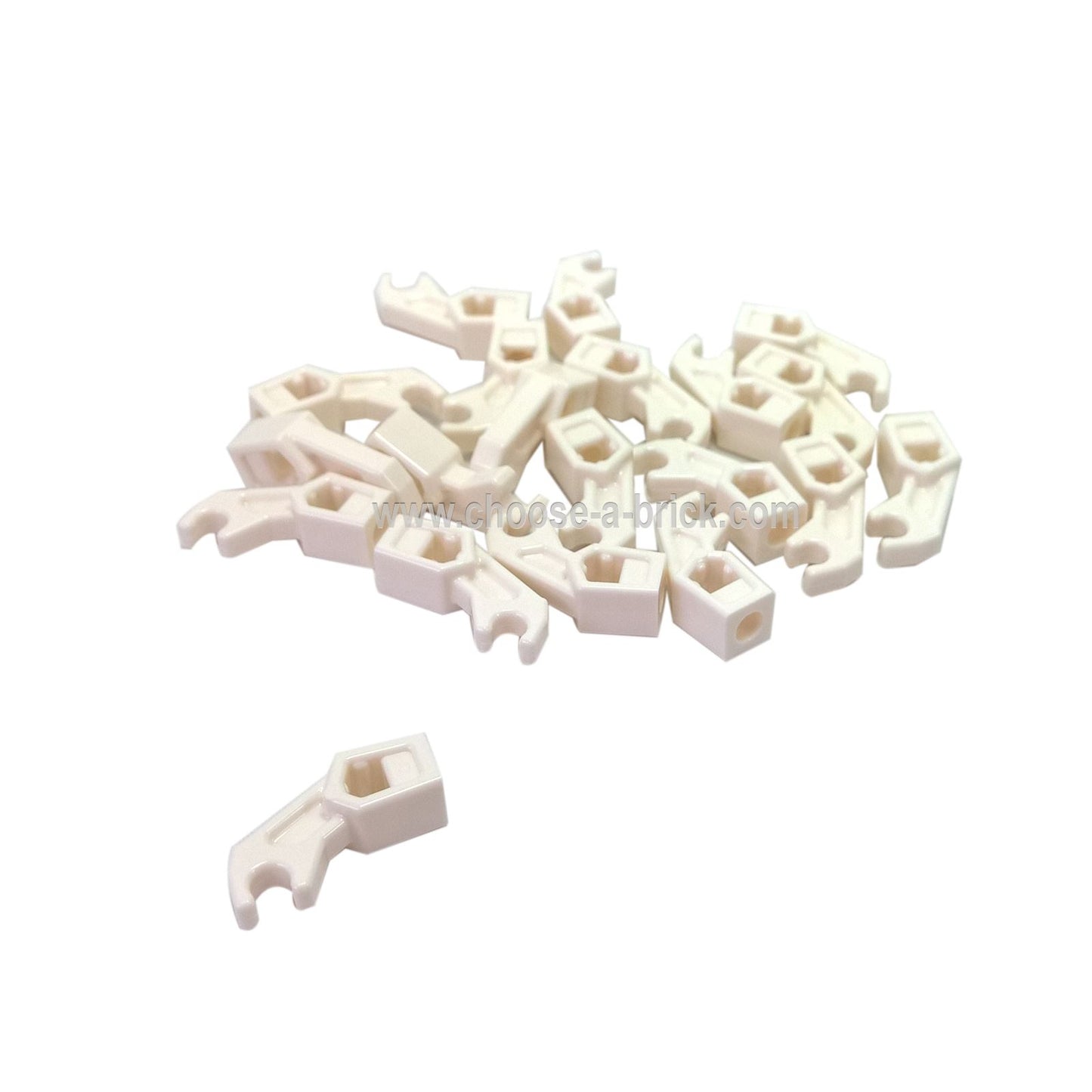 LEGO Part Arm Mechanical, Exo-Force / Bionicle, Thick Support - Reddish Brown