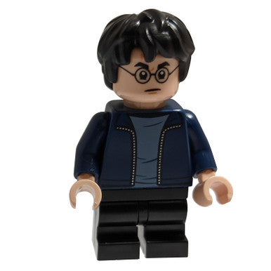 Harry Potter, Dunkelblaue offene Jacke, Schwarze mittlere Beine 