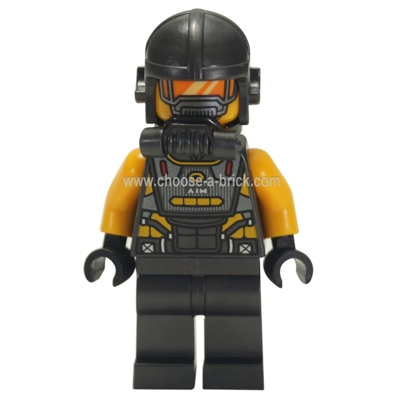 LEGO Minifigure AIM Agent - Front View.