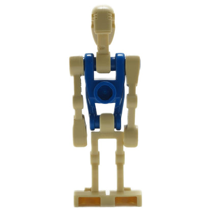 Battle Droid Pilot - Blue Torso, Angled Arm and Straight Ar