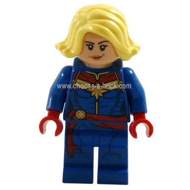 Captain Marvel - Helles Lichtgelbes Haar (76152)