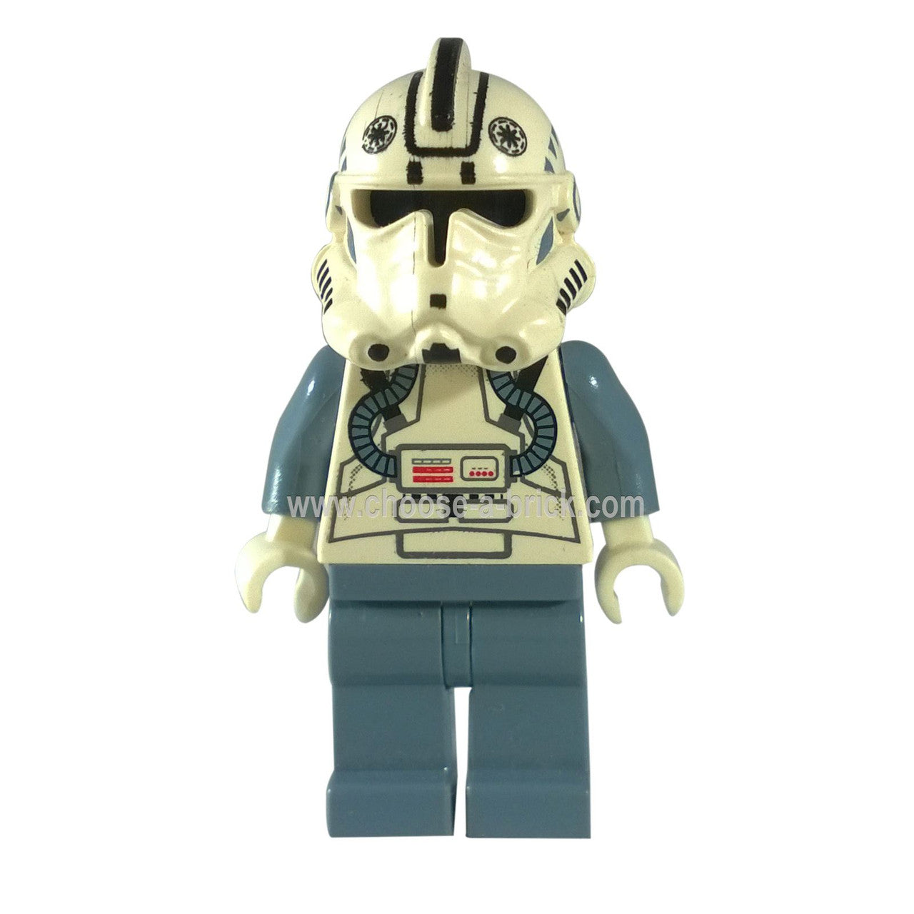 LEGO Minifigure Clone Pilot Sand Blue Legs - sw118 (full figure)