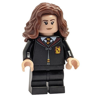 Hermione Granger - Schwarzer Gryffindor-Robe und mittlere Beine, Schlafend / Wach 