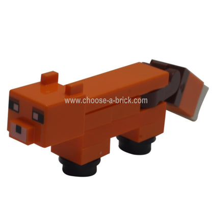  Minecraft Fox - orange LEGO