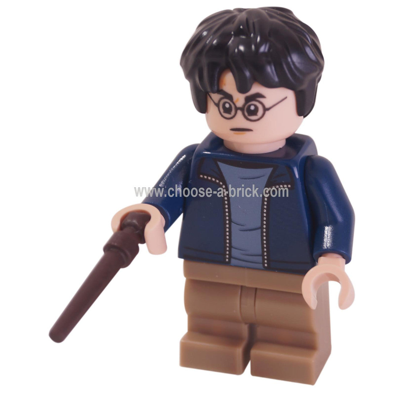 Harry Potter, Dark Blue Open Jacket, Dark Tan Medium Legs