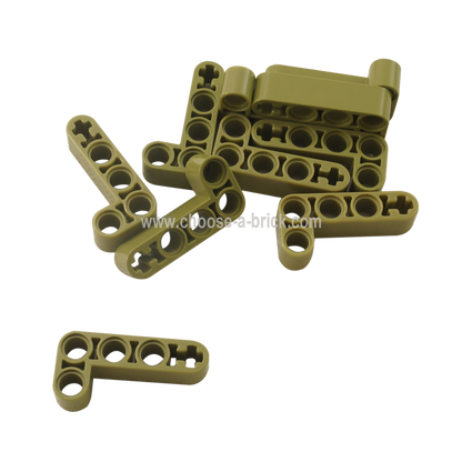 Technic, Liftarm, Modifiziert Gebogen Dick L-Form 2 x 4 