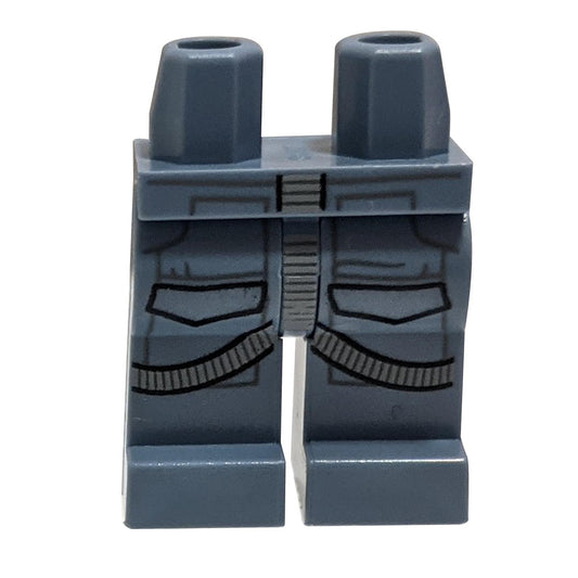 Hips and Legs with SW AT-AT Driver and Light Bluish Gray Harness Pattern