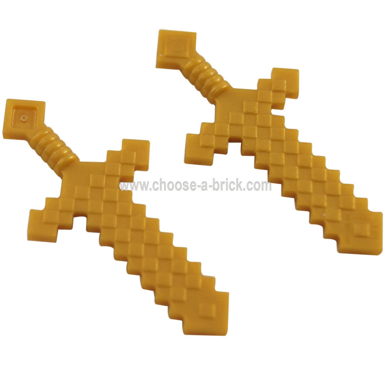 Minifigur, Waffe Schwert, Blockig (Minecraft-Schwert) 