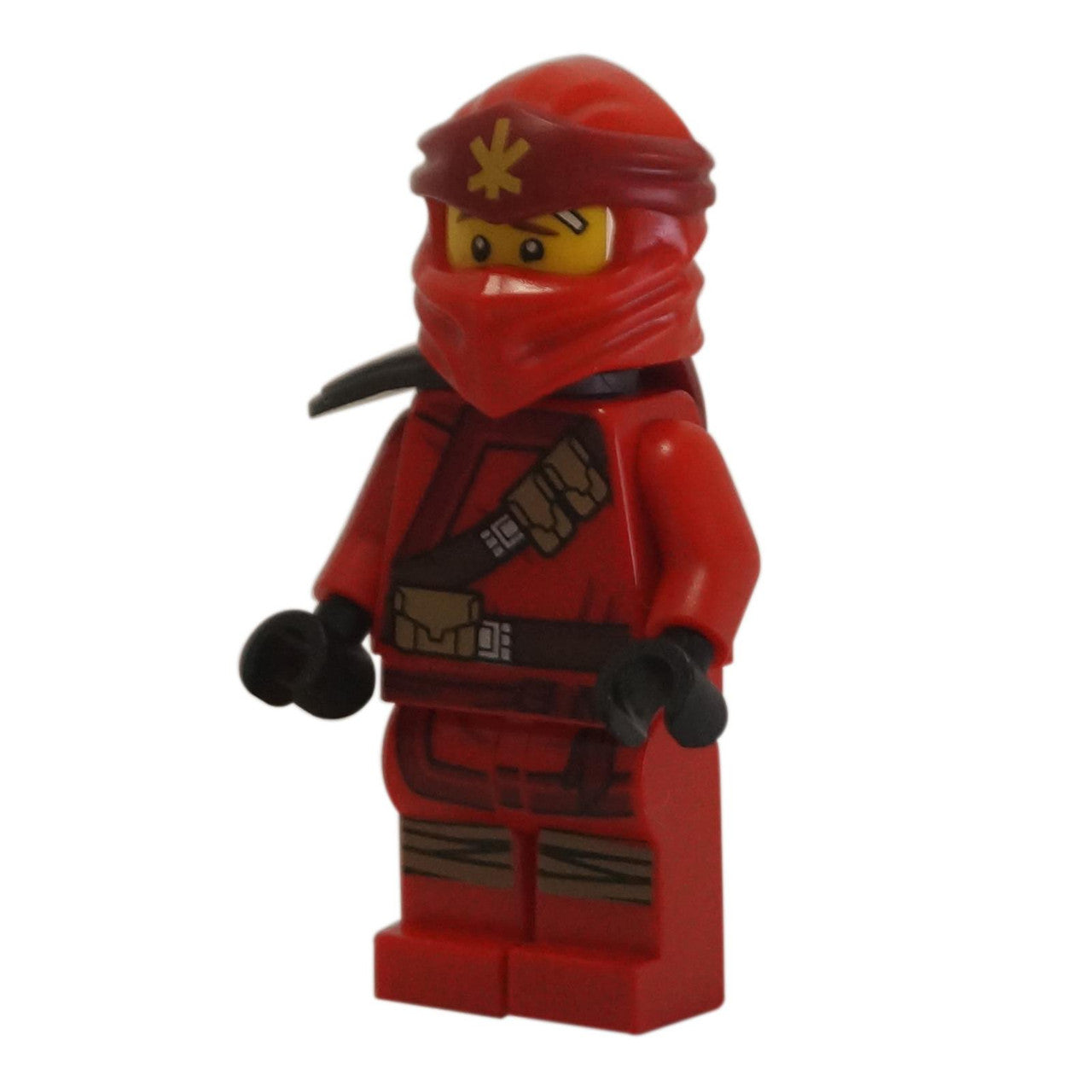 LEGO® Minifigure Kai (Secrets of the Forbidden Spinjitzu) - Njo531 with fiery details from Ninjago sets