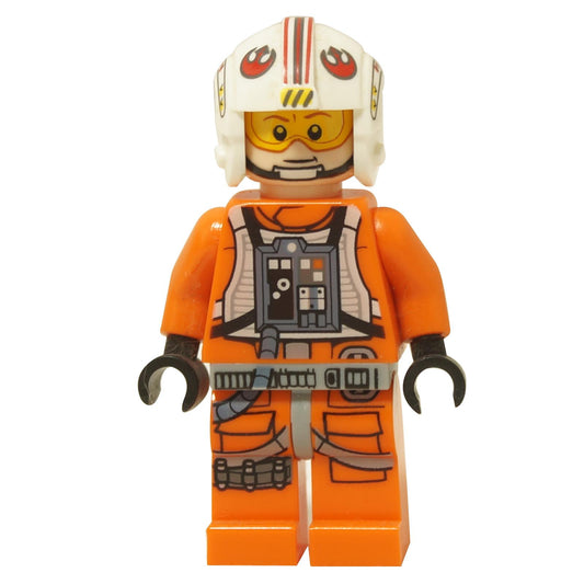 Luke Skywalker (Pilot, Bedruckte Beine, Visier oben / unten) 