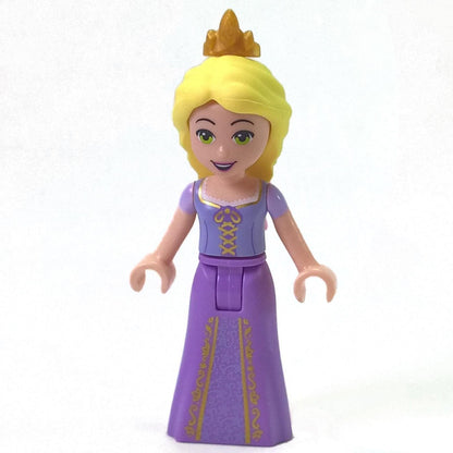 Rapunzel mit 2 Blumen im Haar