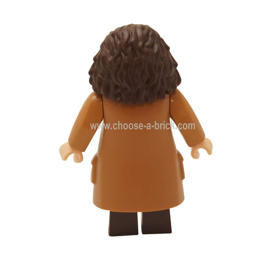 Rubeus Hagrid, Medium Dark Flesh Coat - LEGO MInifigures Harry Potter