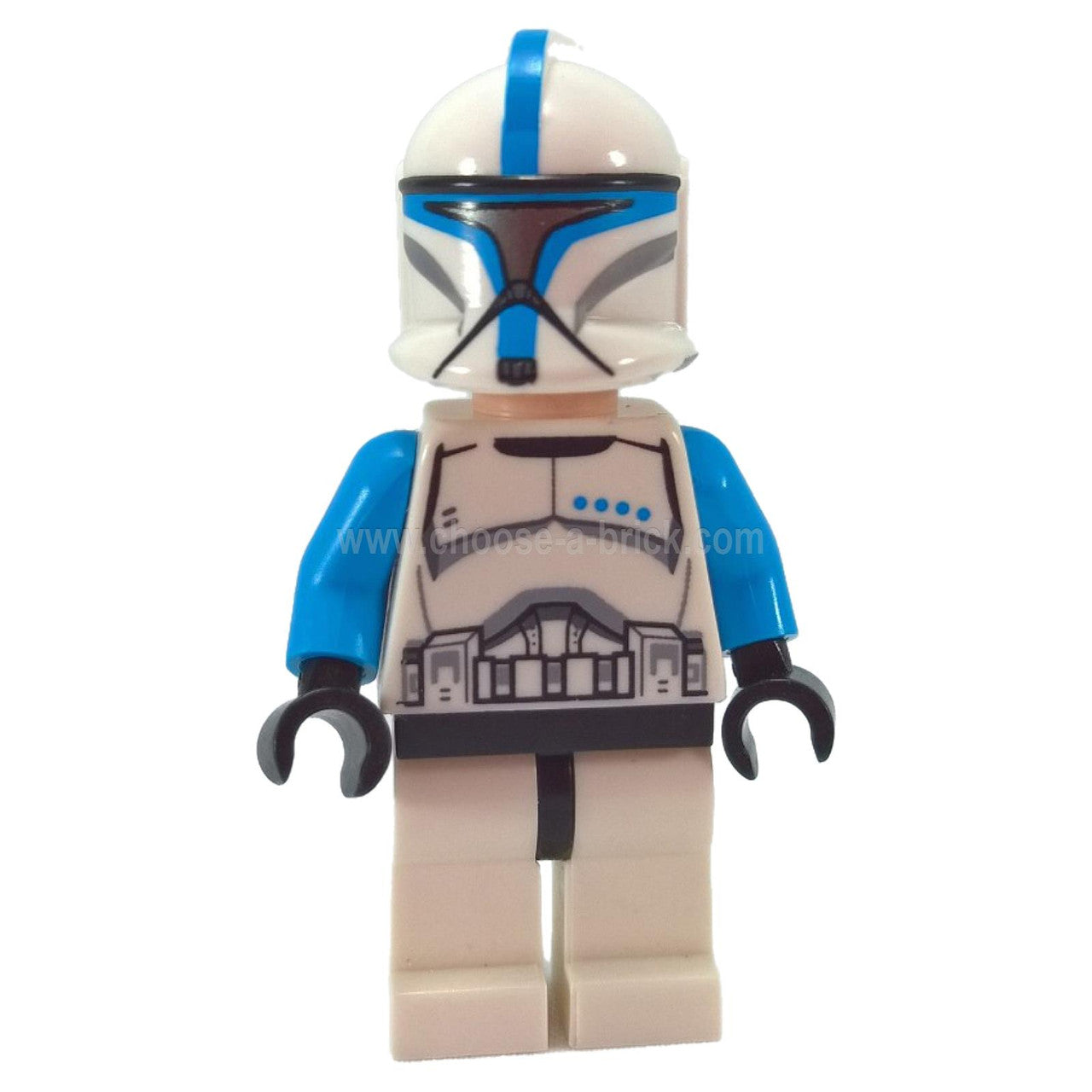 LEGO Minifigure Clone Trooper Lieutenant - sw0502 (front view)