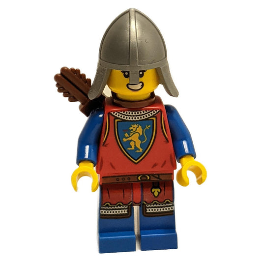 Löwenritterin mit Halskrause & Köcher
<p><a href="https://www.choose-a-brick.de/collections/castle-minifiguren">Mehr LEGO Castle Minifiguren hier entdecken</a></p>