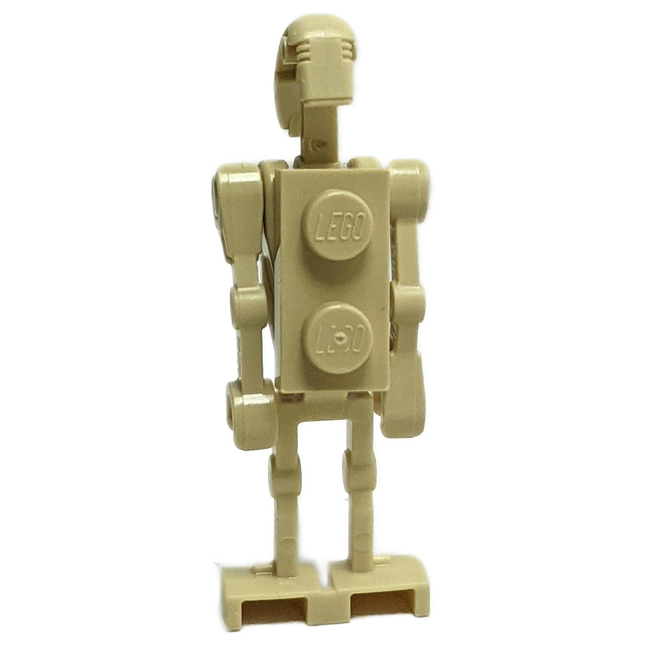 LEGO Minifigure Battle Droid - Tan, Bent Arms, 1 x 2 Plate on Back - sw0001anew