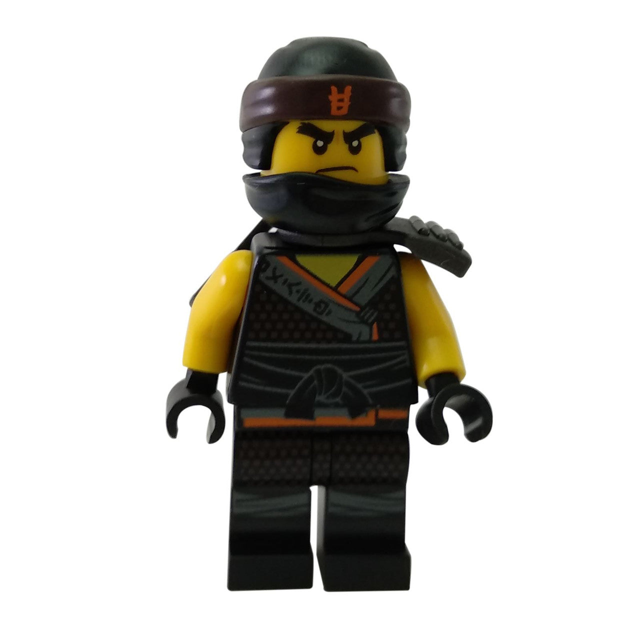 LEGO Minifigure Cole from Sons of Garmadon with scabbard, ready for battle - njo386new