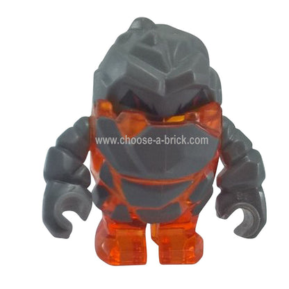 Rock Monster - Firox (Trans-Orange) - LEGO Minifigure Power Miners