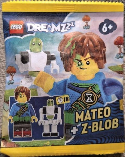 LEGO Polybag 552301 Mateo and Z-Blob Paper Bag - First View.