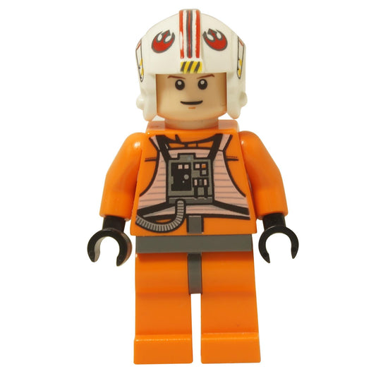 Luke Skywalker - Hell Nougat, X-Wing-Pilotanzug, Detaillierter Torso und Helm 