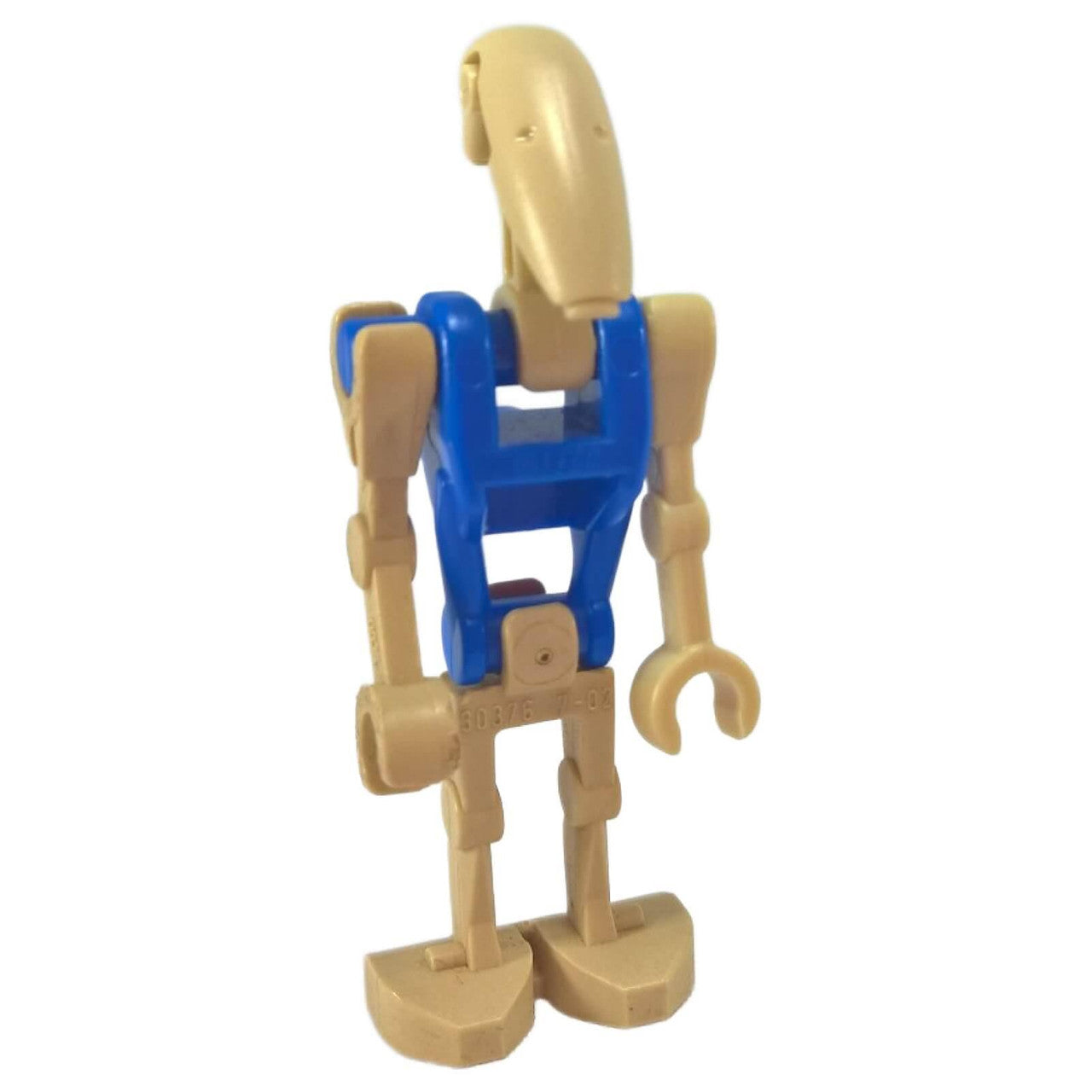 LEGO Minifigure Battle Droid Pilot - Blue Torso, Angled Arm and Straight Arm - sw0095