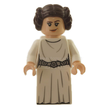 Princess Leia White Dress, Detailed Belt, Skirt Part