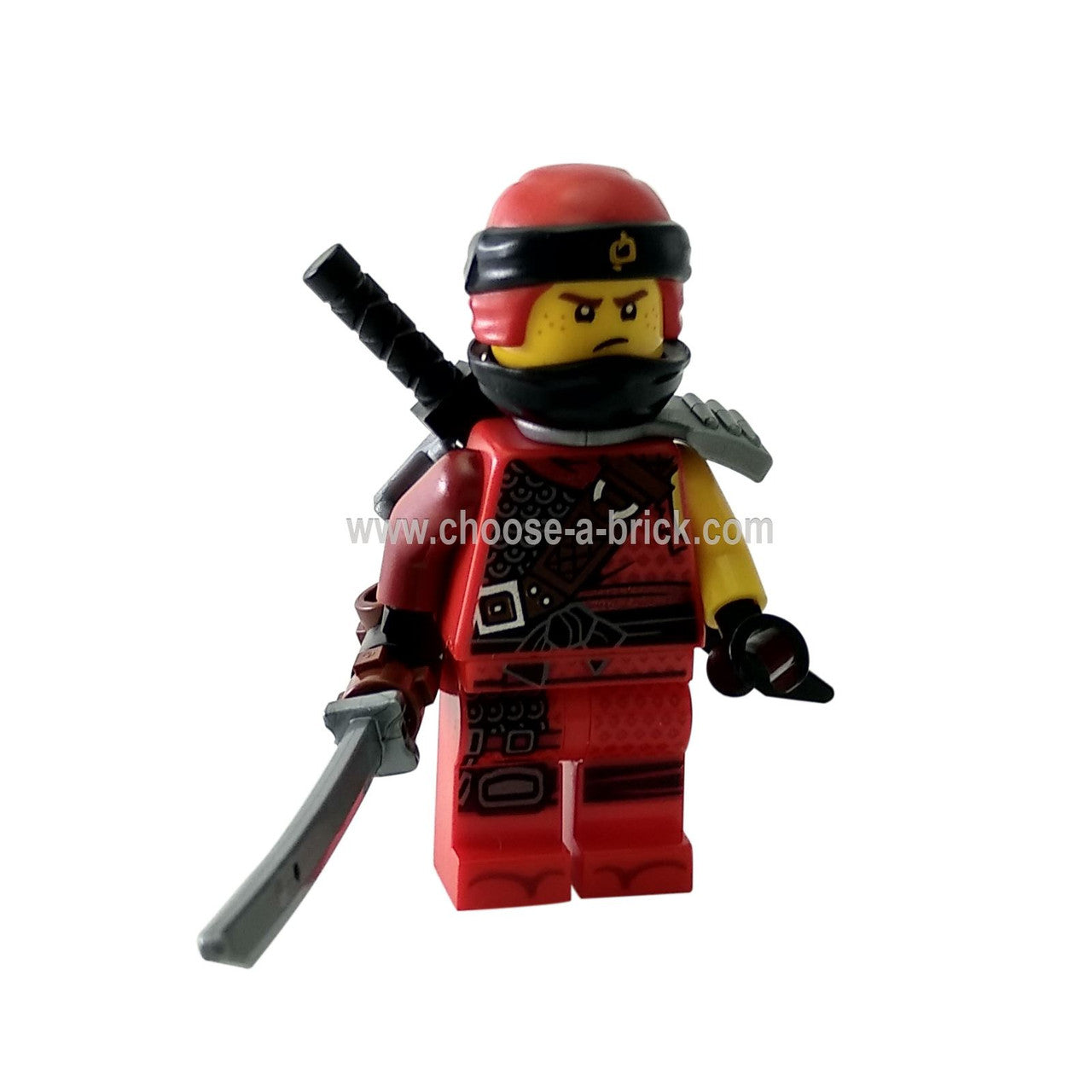 Kai - Hunted, Flat Silver Side-Scabbard - LEGO Minifigures Ninjago