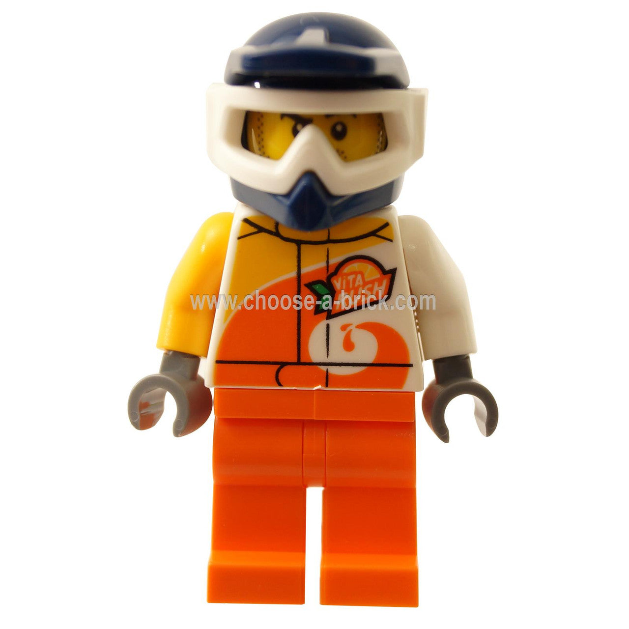 LEGO Minifigure ATV Driver, Male, Helmet - cty1096new