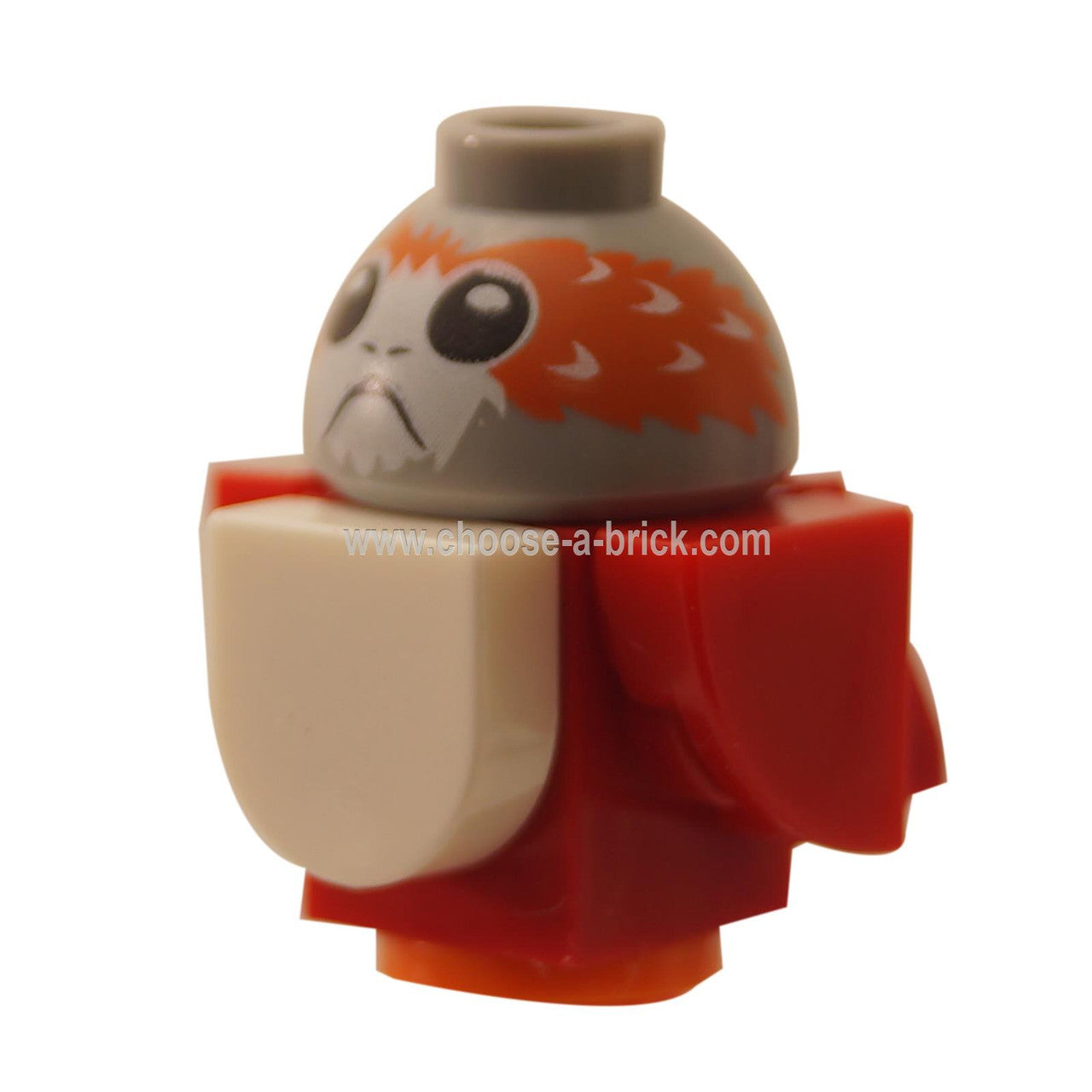 lego star wars porg red