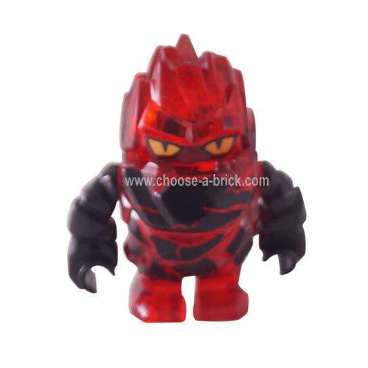 Rock Monster - Infernox (Trans-Red) - LEGO Minifigure