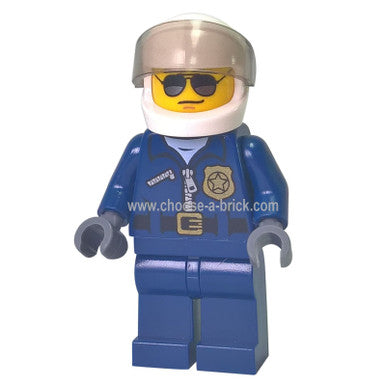 Polizei - Hubschrauberpilot mit Sonnenbrille 