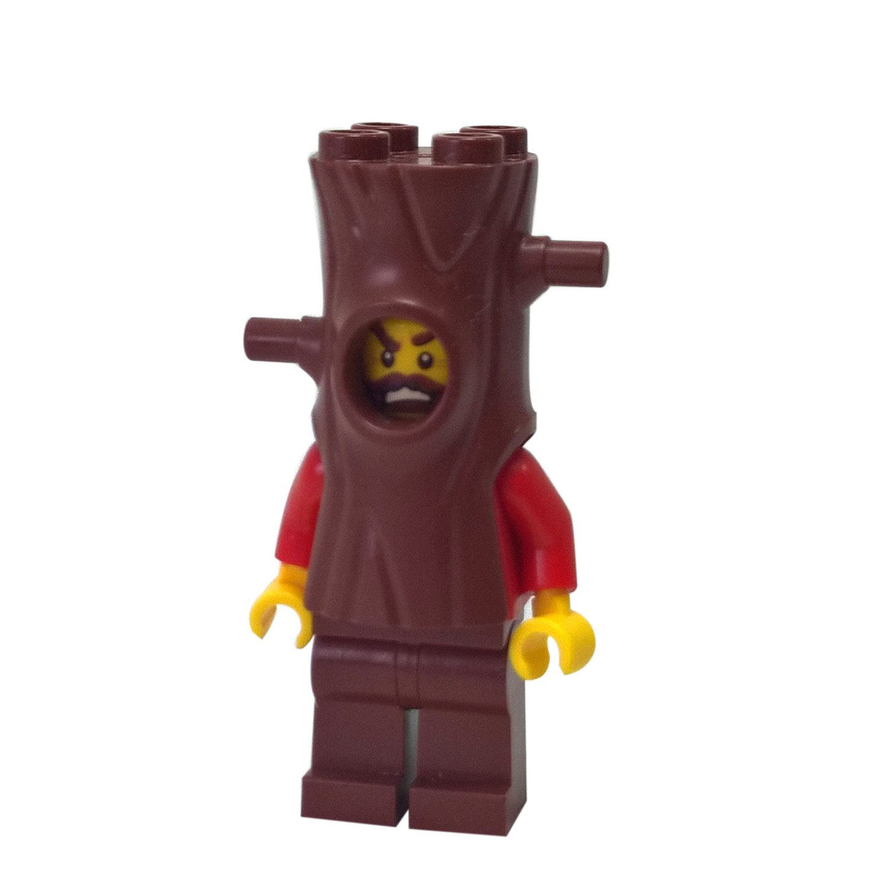 LEGO Minifigure Crook in striped outfit, featuring a mischievous grin and tool accessory - cty0872new