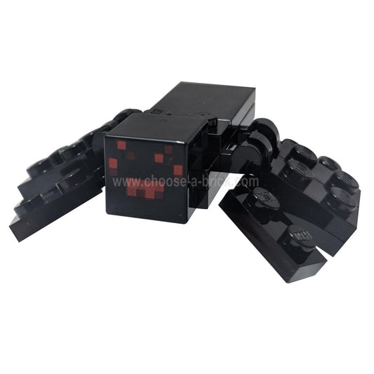 lego Minecraft spider - brick built