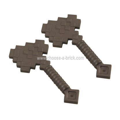 Minifigur, Utensil Axt Blockig (Minecraft Axt) 