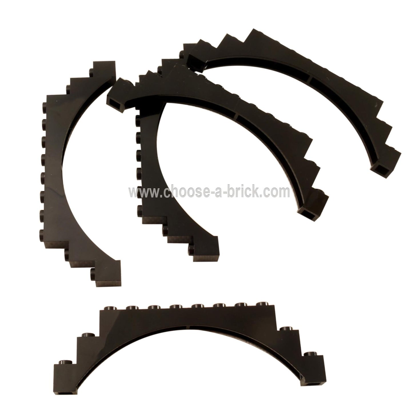 LEGO Part Arch 1 x 12 x 3 Raised Arch with 5 Cross Supports - Tan - lego18838tannew