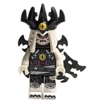 LEGO® DREAMZzz™ Minifigure Nightmare King with Dark Armor, Translucent Horned Helmet, and Cape