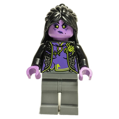 Spinnenkönigin - Schwarzes Haar, dunkelblaugraue Beine 
<p><a href="https://www.choose-a-brick.de/collections/castle-minifiguren">LEGO Castle Figuren – sehen Sie sich unsere Sammlung an!</a></p>