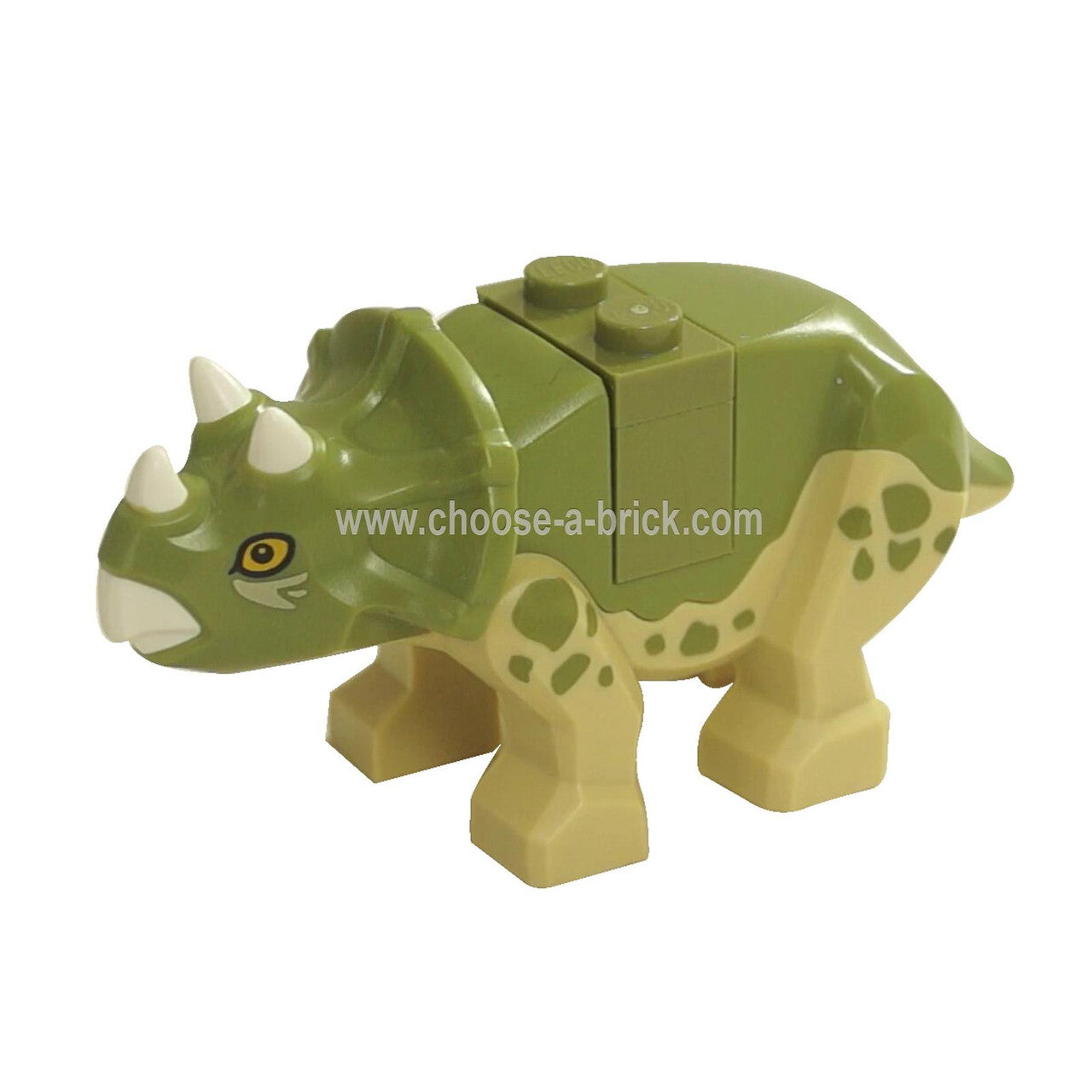 LEGO MInifigure -Dinosaur, Triceratops Baby with Brick and Plate