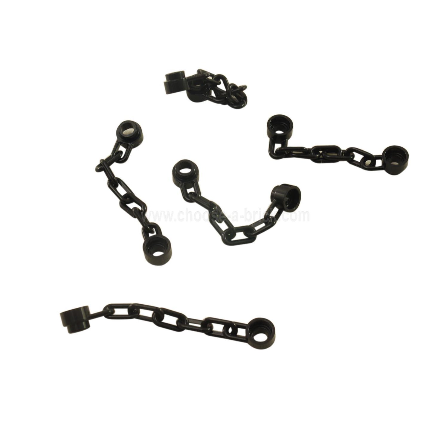 LEGO  chain 5 links part 92338 in black color