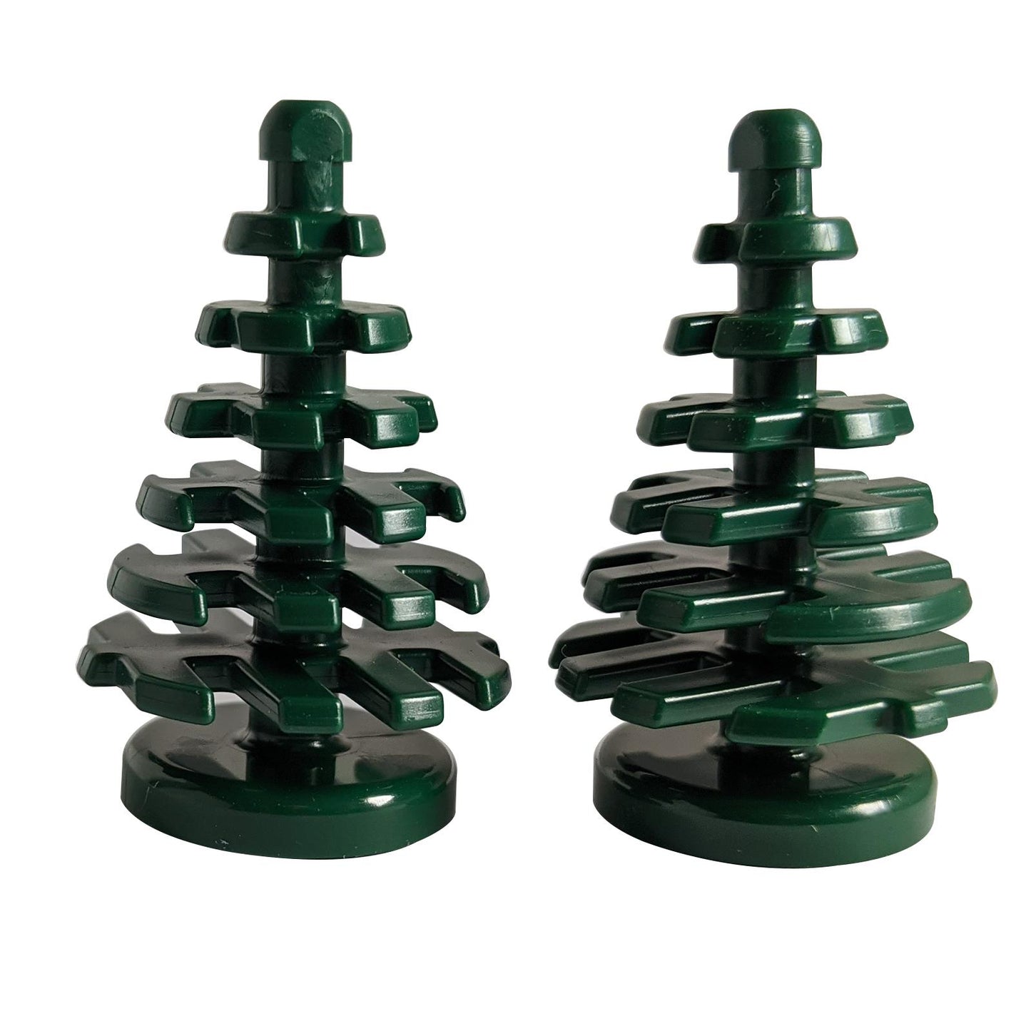 LEGO® Plant Tree Pine Small 2 x 2 x 4 in dark green color.