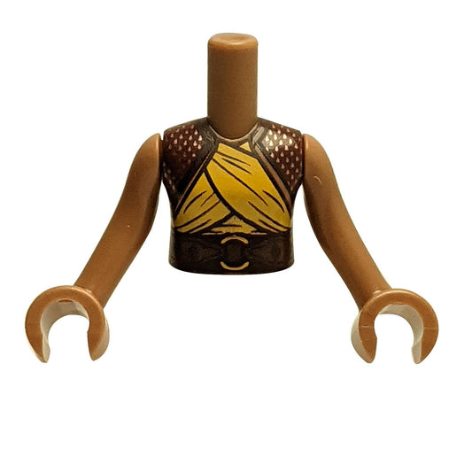 Mini-Puppen-Torso - Exotisches Schulter- und Gürtel-Design 