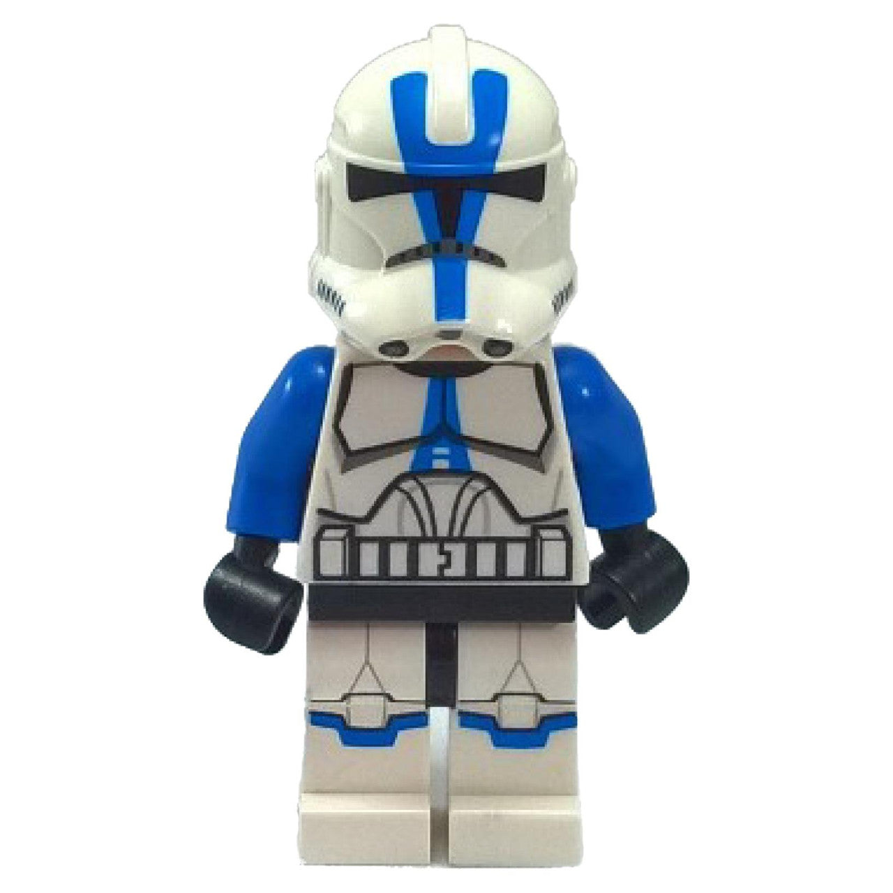 LEGO Minifigure Clone Trooper, 501st Legion (Phase 2) - Blue Arms, Large Eyes - sw445 (helmet focus)