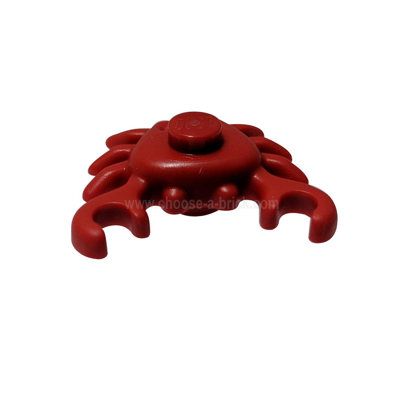 LEGO Part Animal - Crab - Silver - Front View.