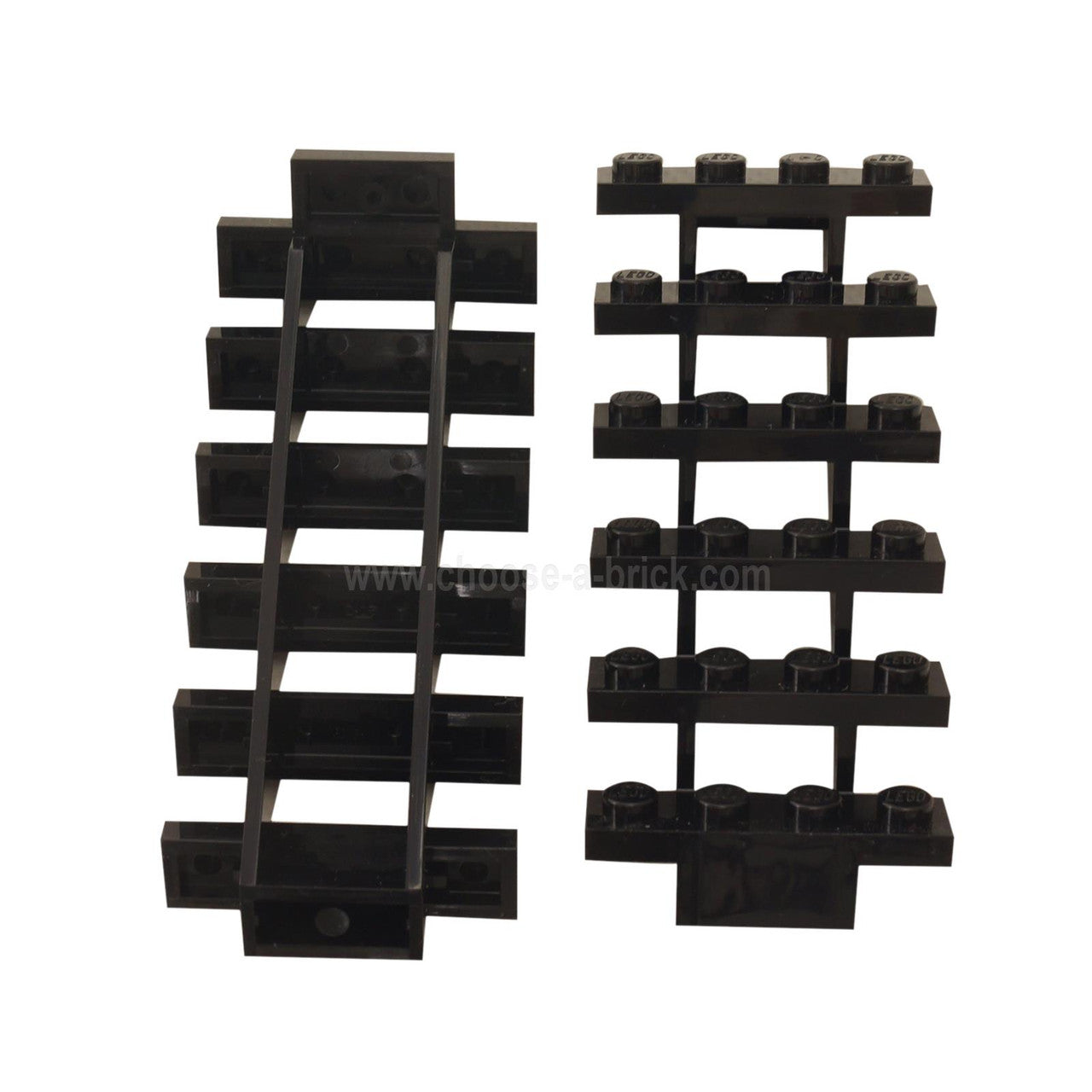 LEGO Stairs part 30134 in black