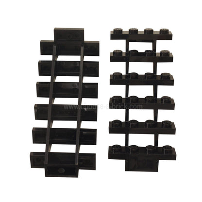 LEGO Stairs part 30134 in black